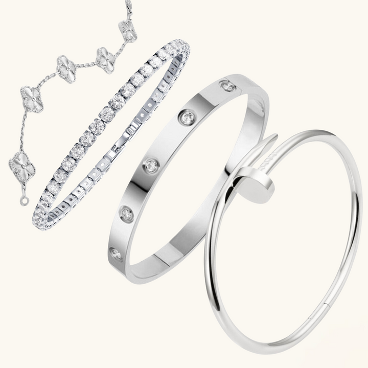 4-delig | Armbandset Silvio