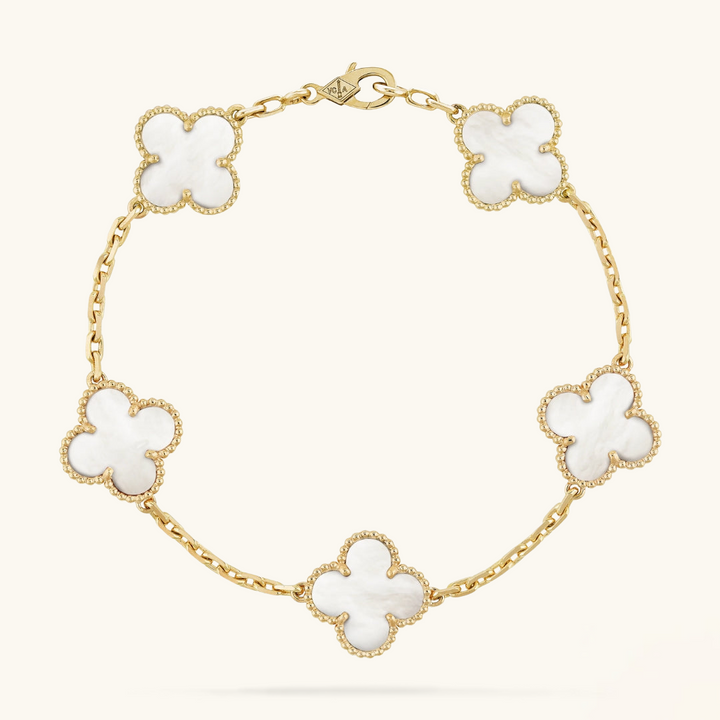 CLOVER | Armband Wit
