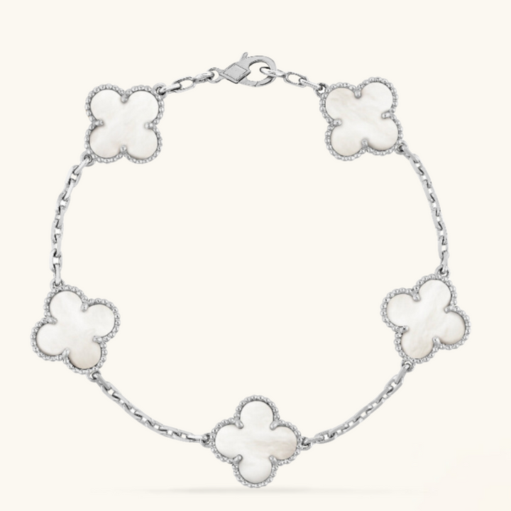CLOVER | Armband Wit