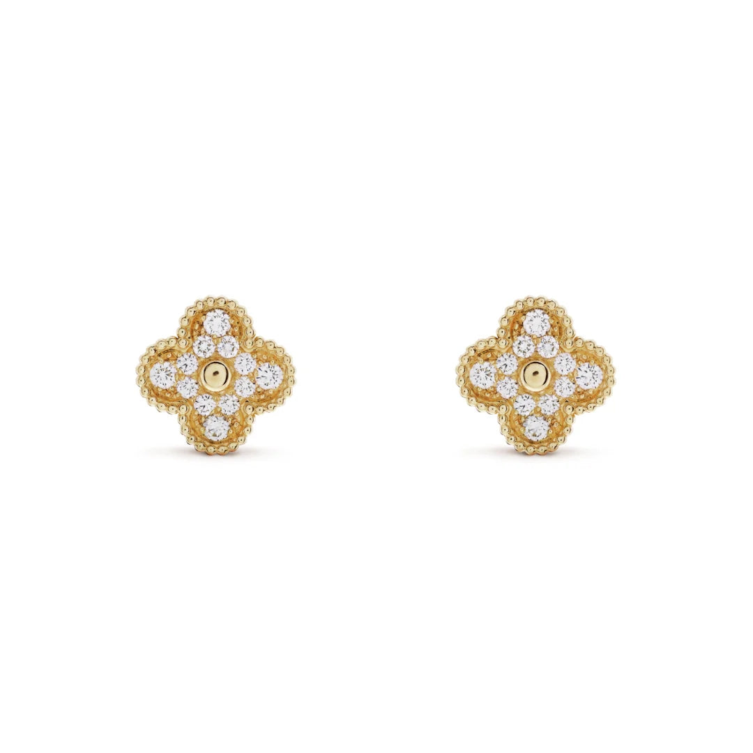 CLOVER | Oorbellen Goud Prestige