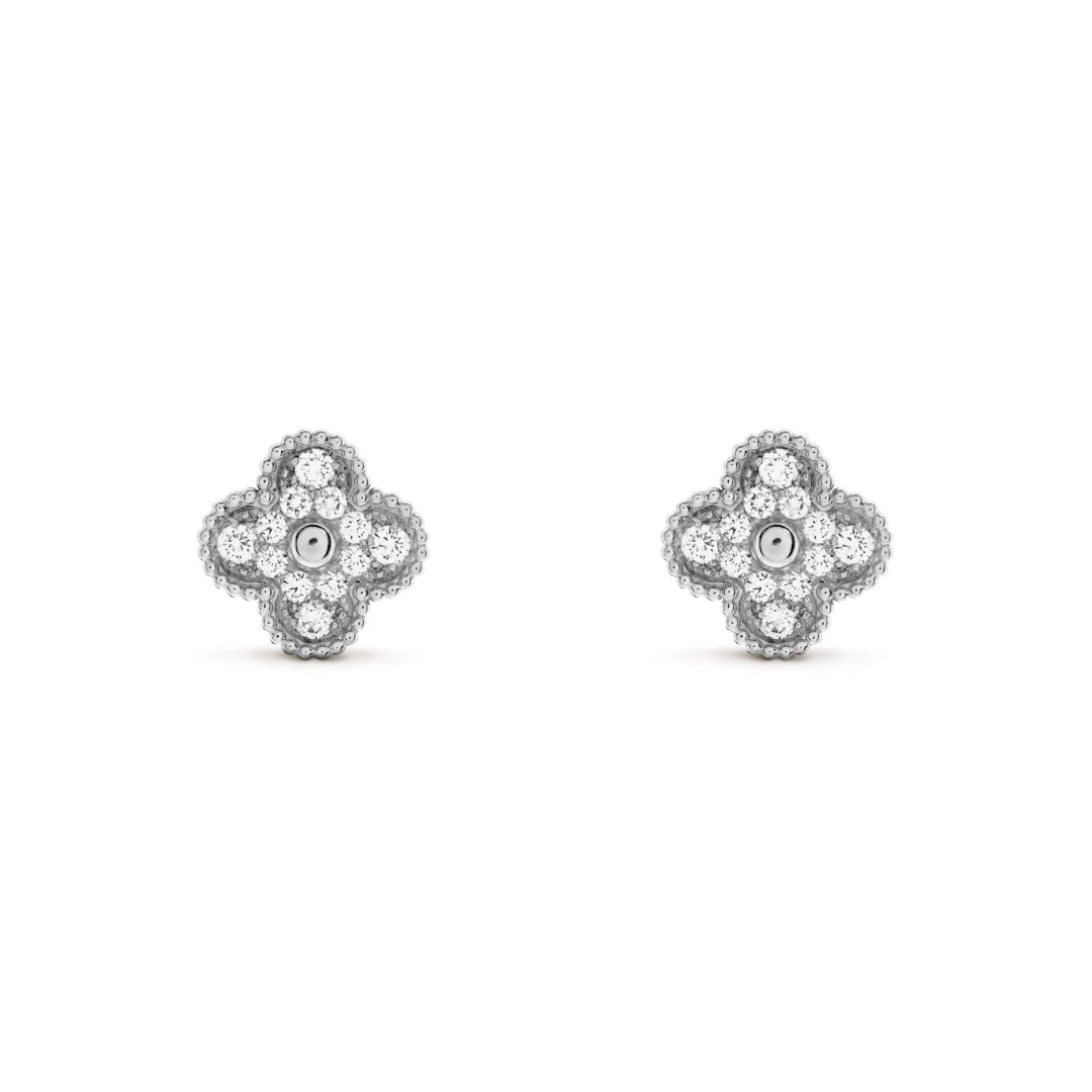 CLOVER | Oorbellen Zilver Prestige