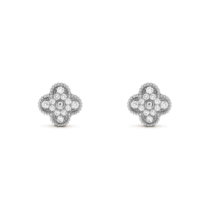 CLOVER | Oorbellen Zilver Prestige