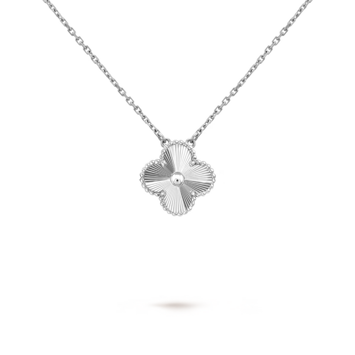 CLOVER | Ketting Zilver