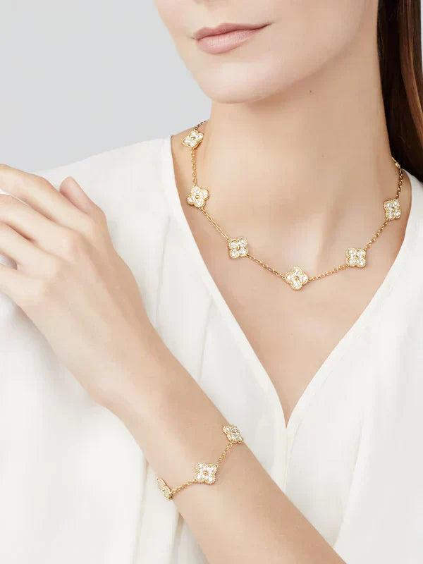CLOVER | Armband Goud Prestige