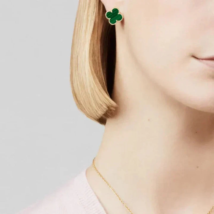 CLOVER | Sieradenset Premium Groen