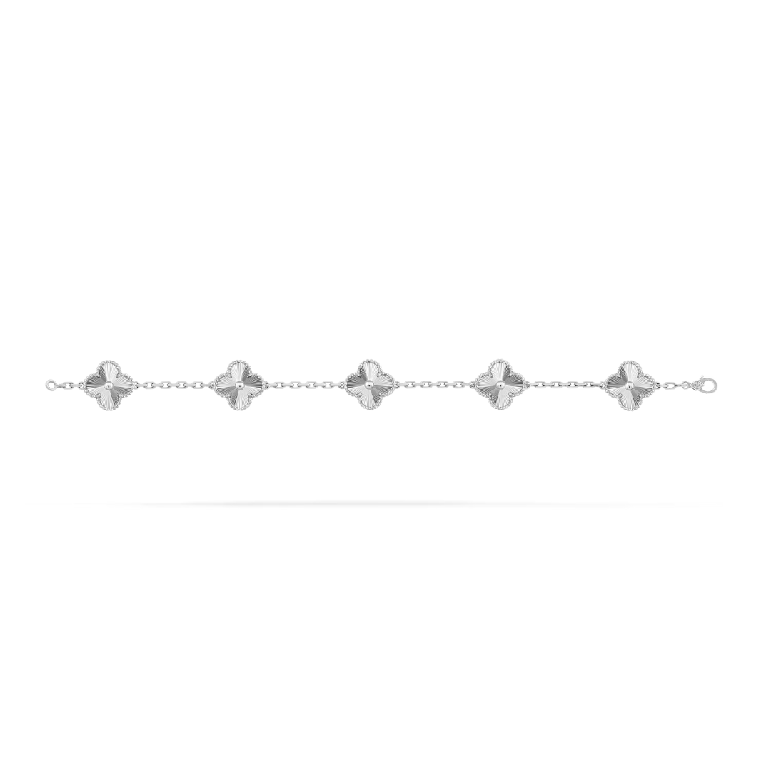 CLOVER | Armband Zilver