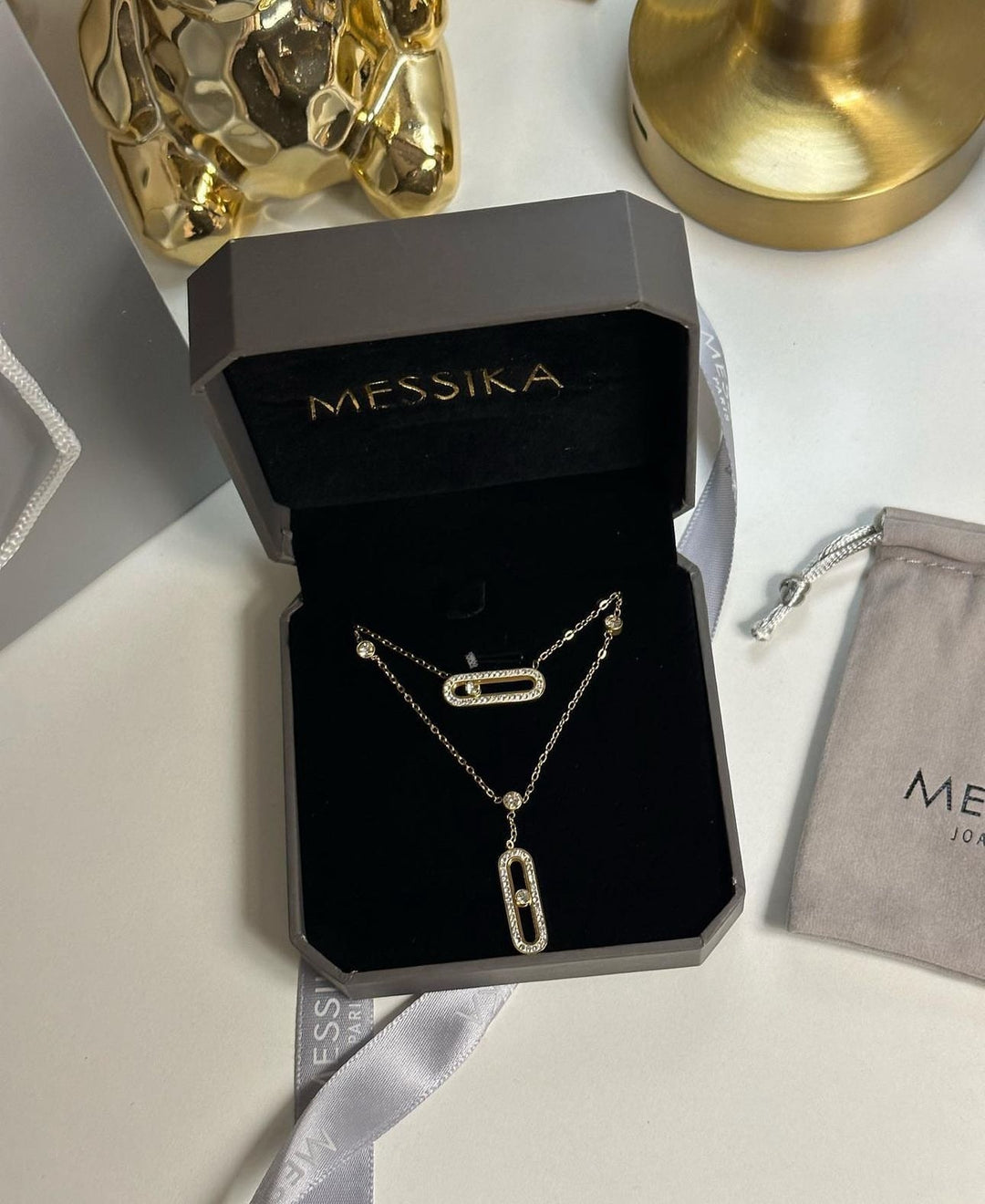 EXCLUSIVE | Ketting Mollyanne Diamanté