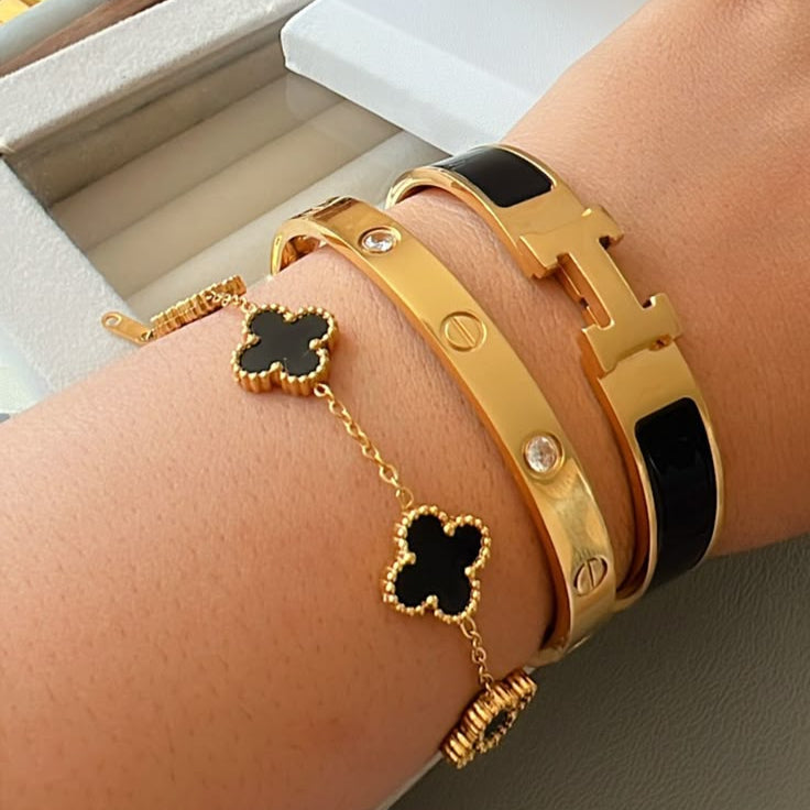 3-delig | Armbandset Zwart