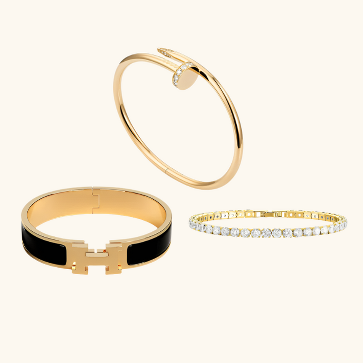3-delig | Armbandset Marbella