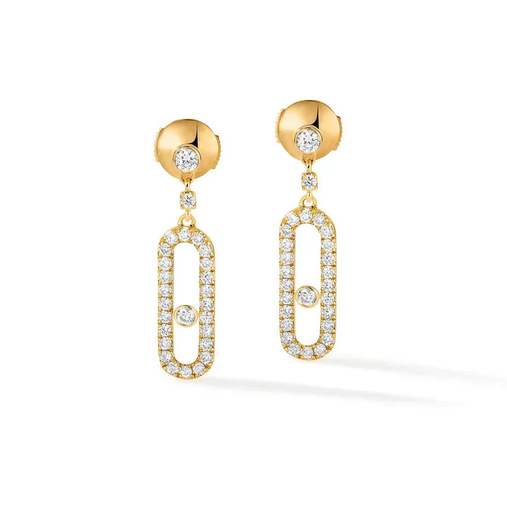EXCLUSIVE | Oorbellen Myla Diamanté Hoop