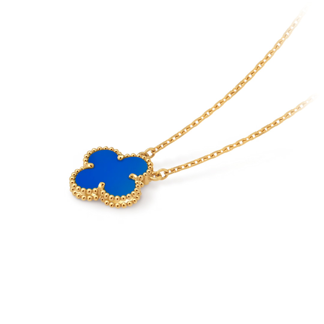 CLOVER | Ketting Blauw