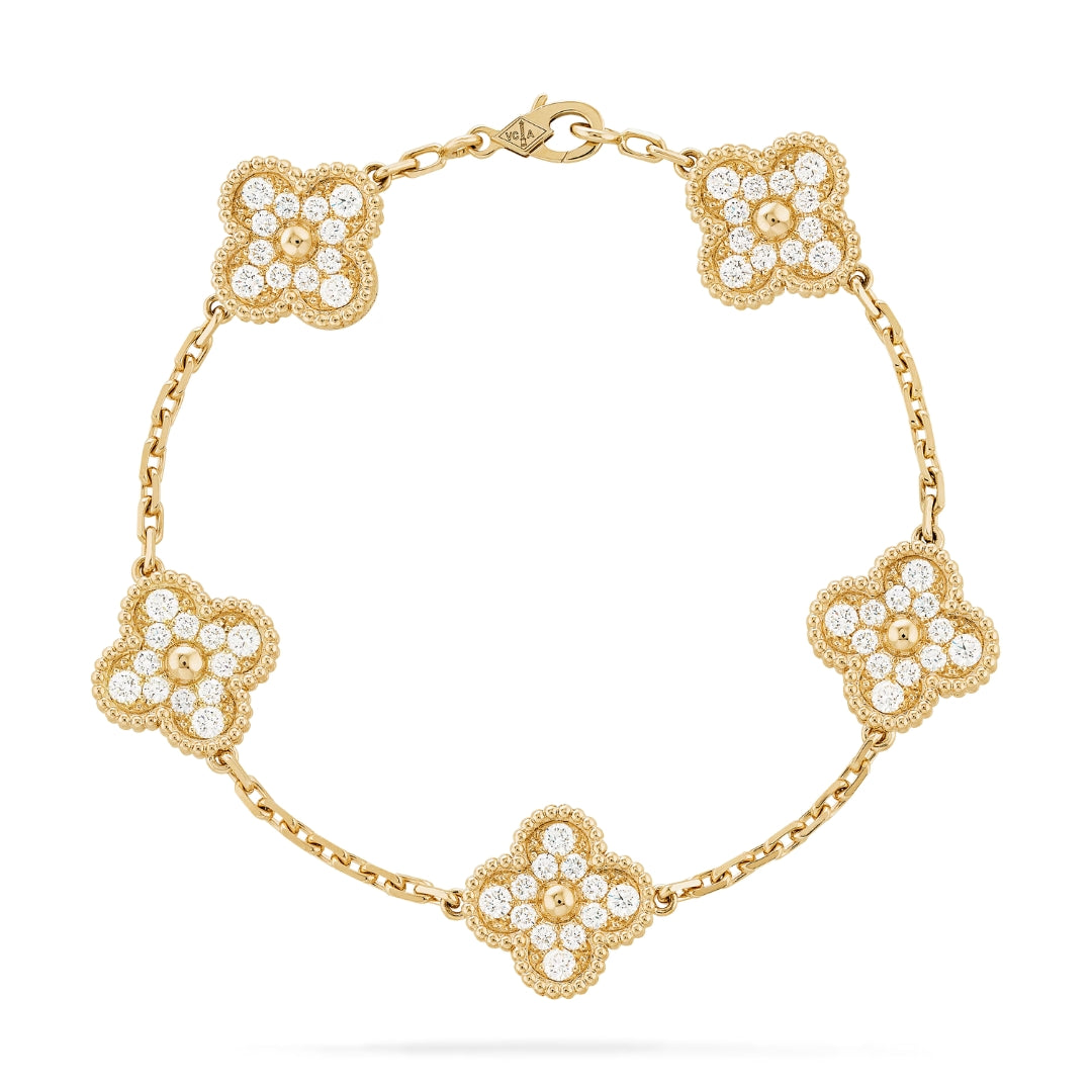 CLOVER | Armband Goud Prestige