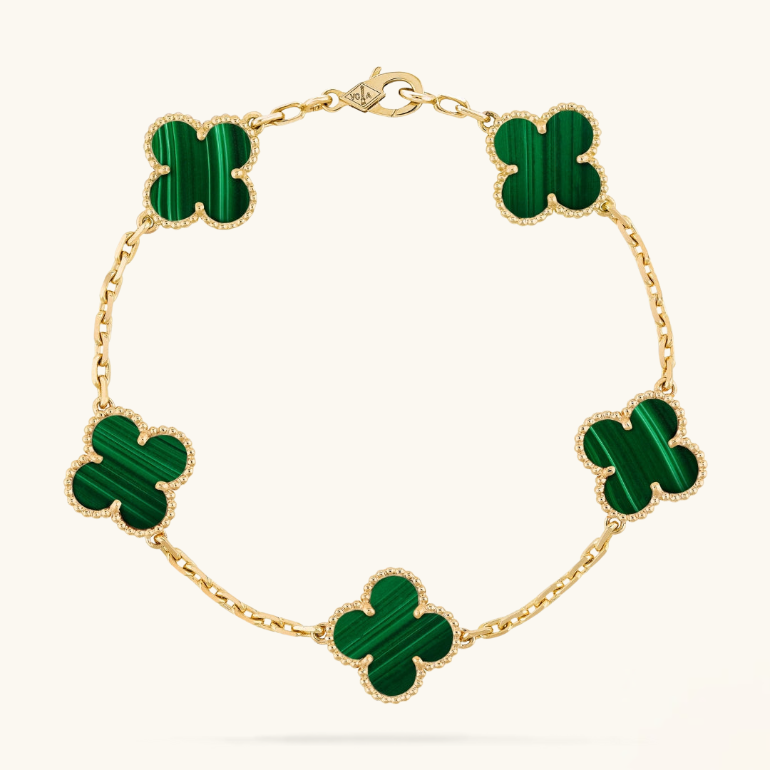 CLOVER | Armband Groen