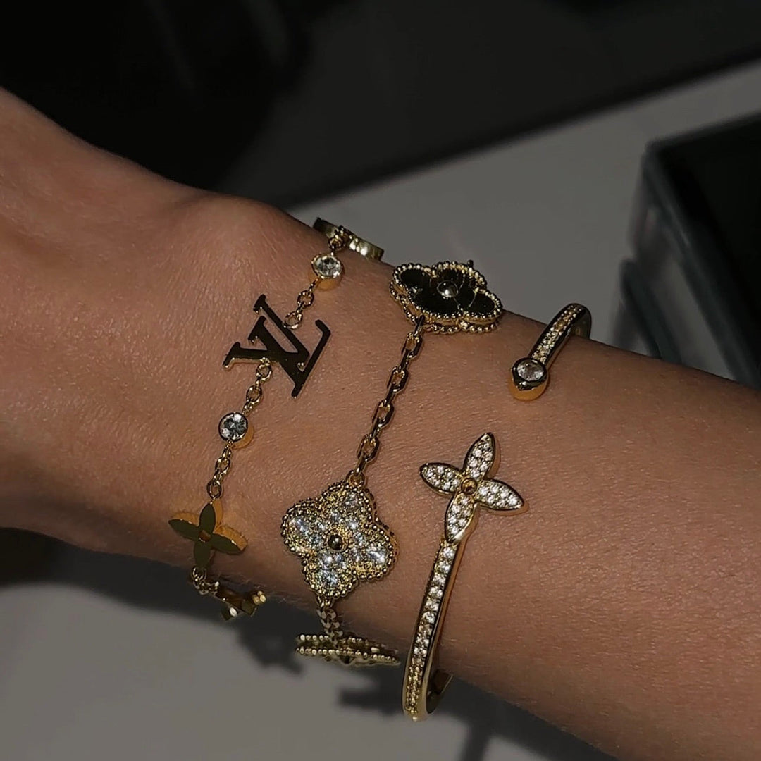 EXCLUSIVE | Armband Lottie Goud