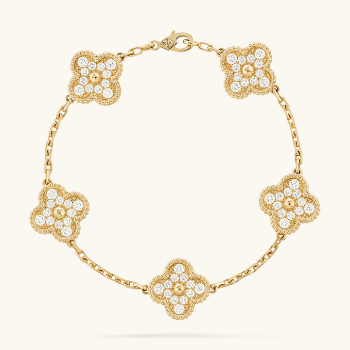 CLOVER | Armband Goud Prestige
