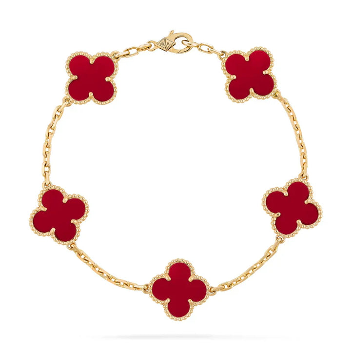 CLOVER | Sieradenset Premium Rood