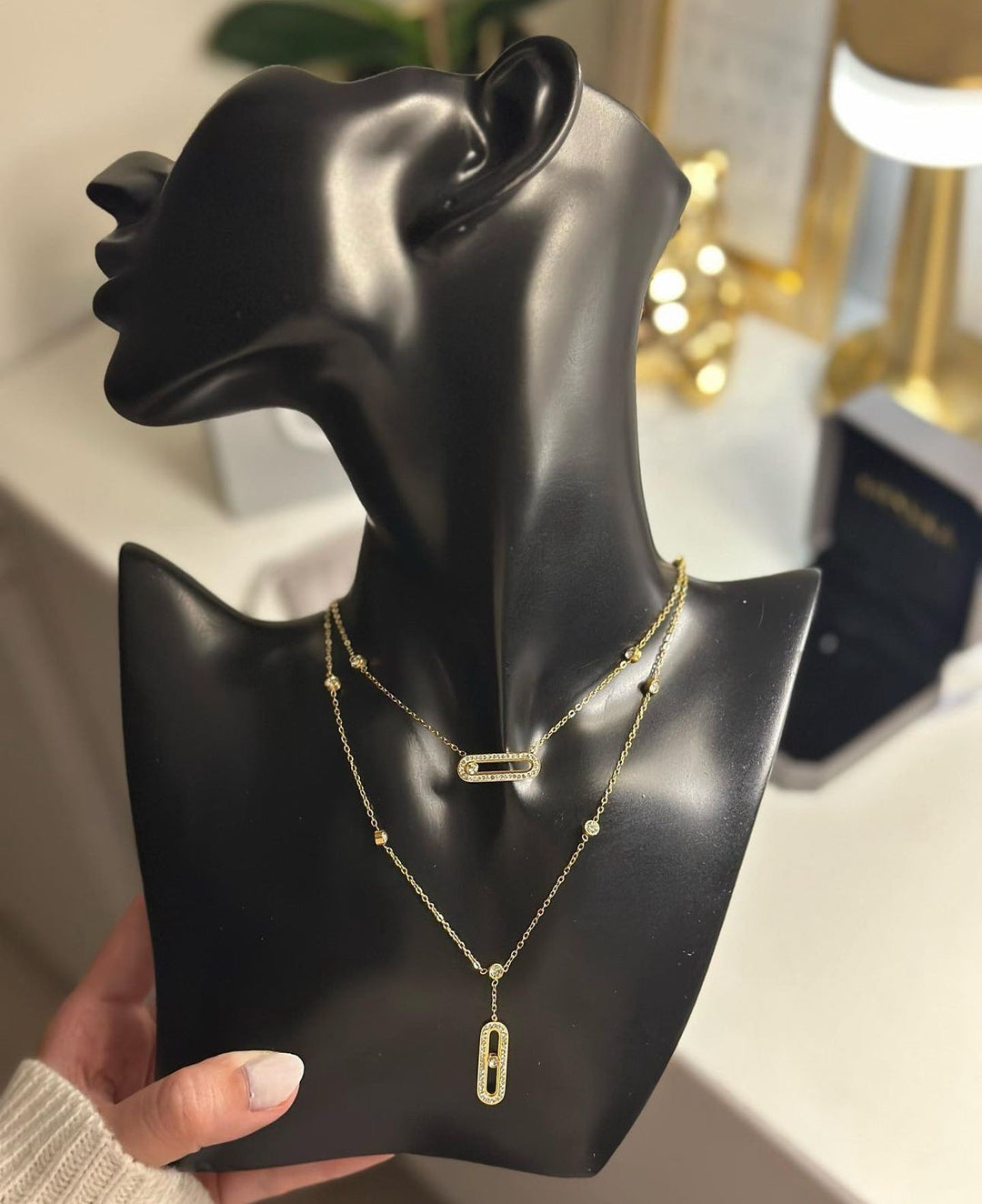 EXCLUSIVE | Ketting Mollyanne Diamanté