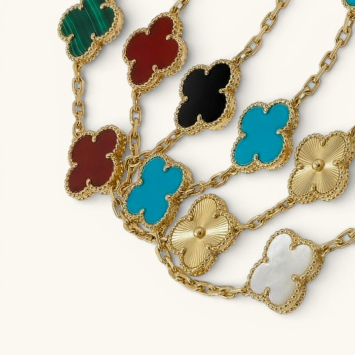 CLOVER | Set van 6 armbanden