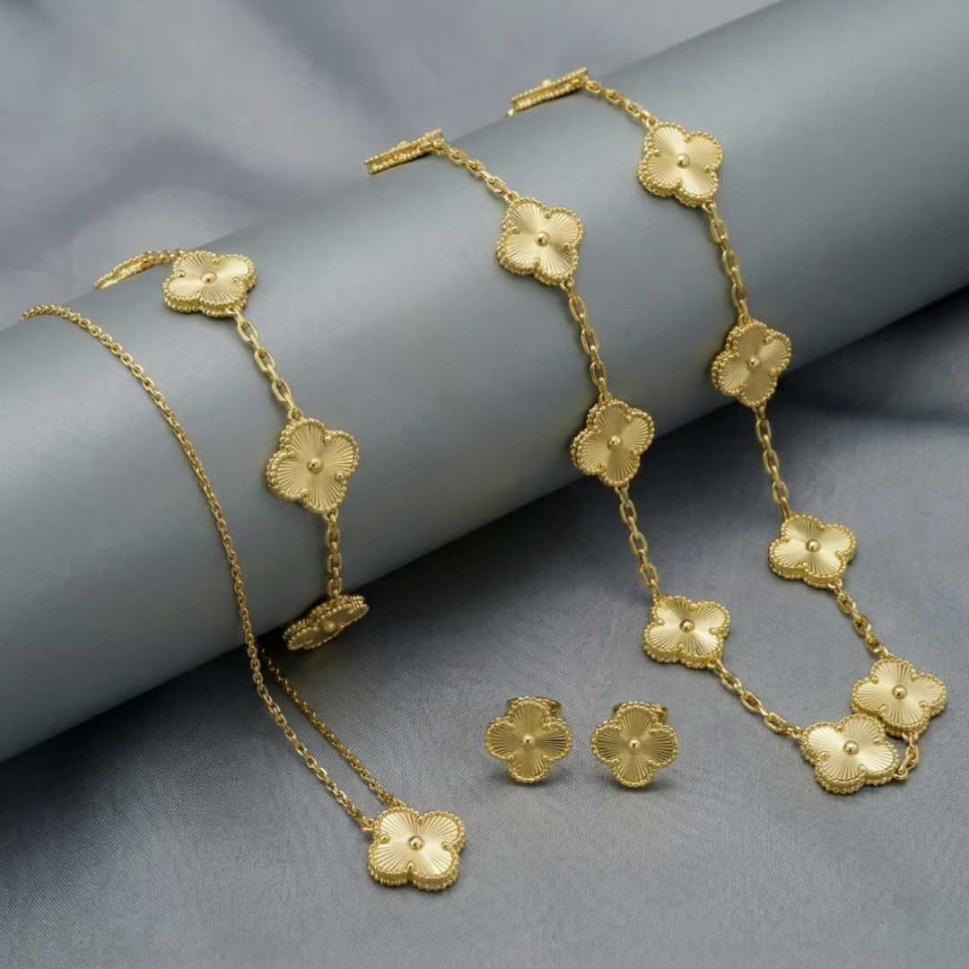 CLOVER | Set Goud