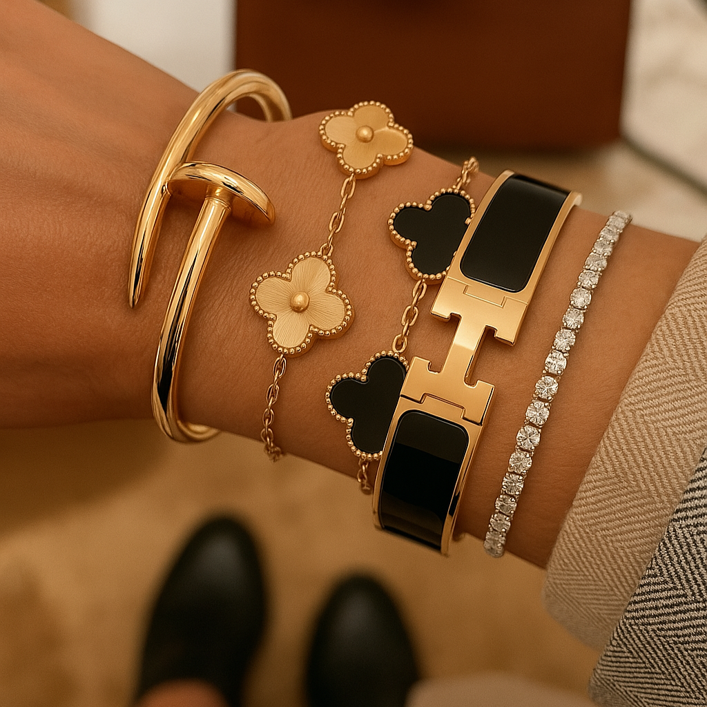 3-delig | Armbandset Marbella