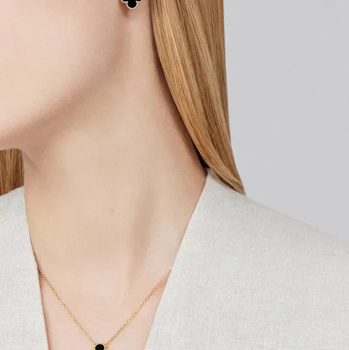 CLOVER | Sieradenset Premium Zwart
