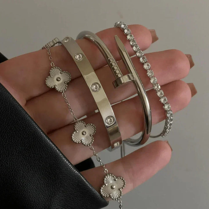 4-delig | Armbandset Silvio