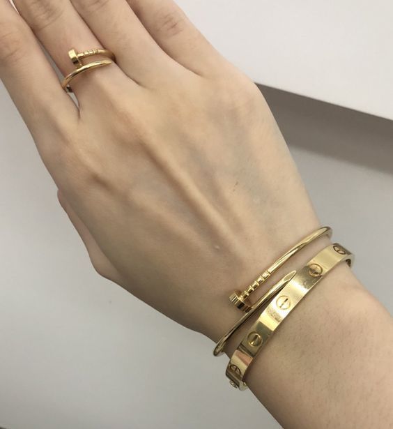 SPIKE | Armband Roségoud Smal