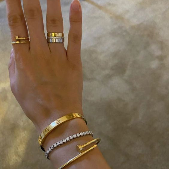 SPIKE | Armband Goud