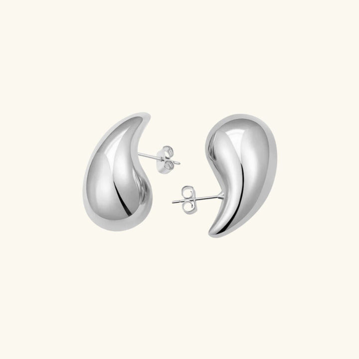 Sandra Teardrop | Oorbellen Goud