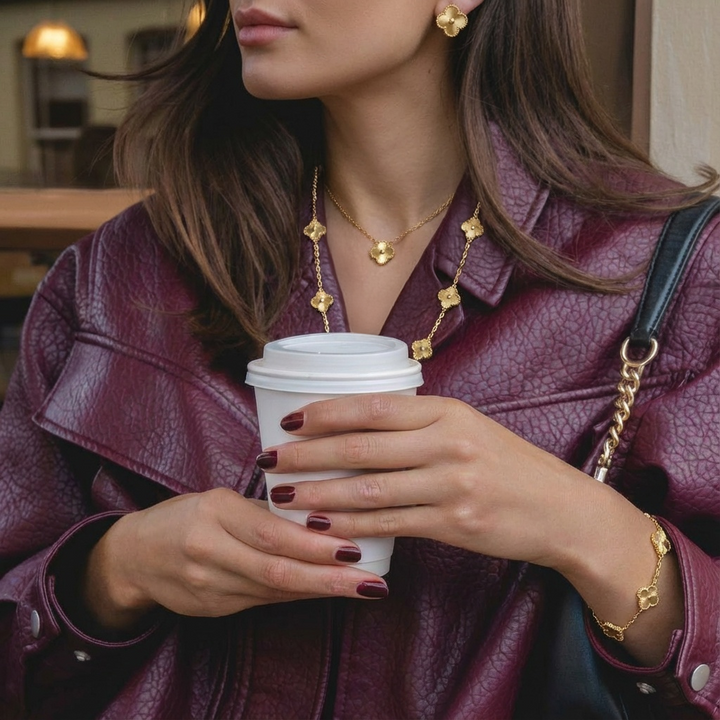 CLOVER | Set Goud