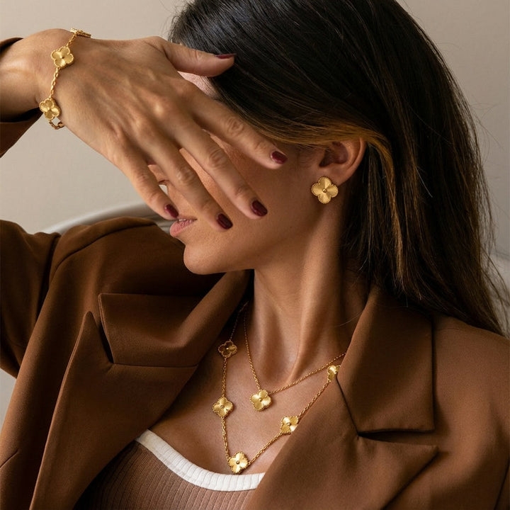 CLOVER | Set Goud