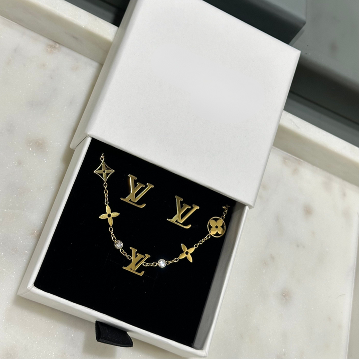EXCLUSIVE | Sieradenset Lottie Goud