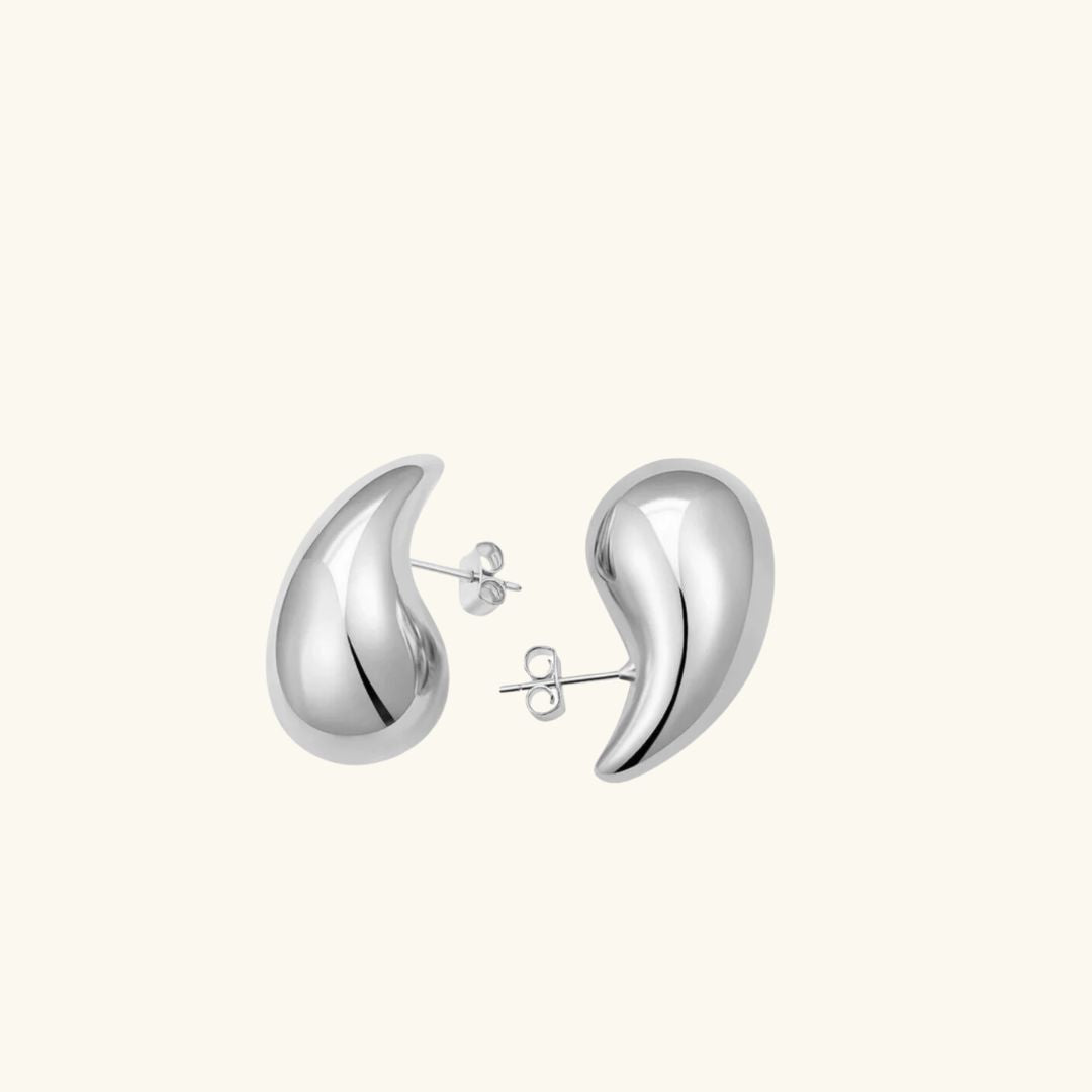Sandra Teardrop | Oorbellen Goud